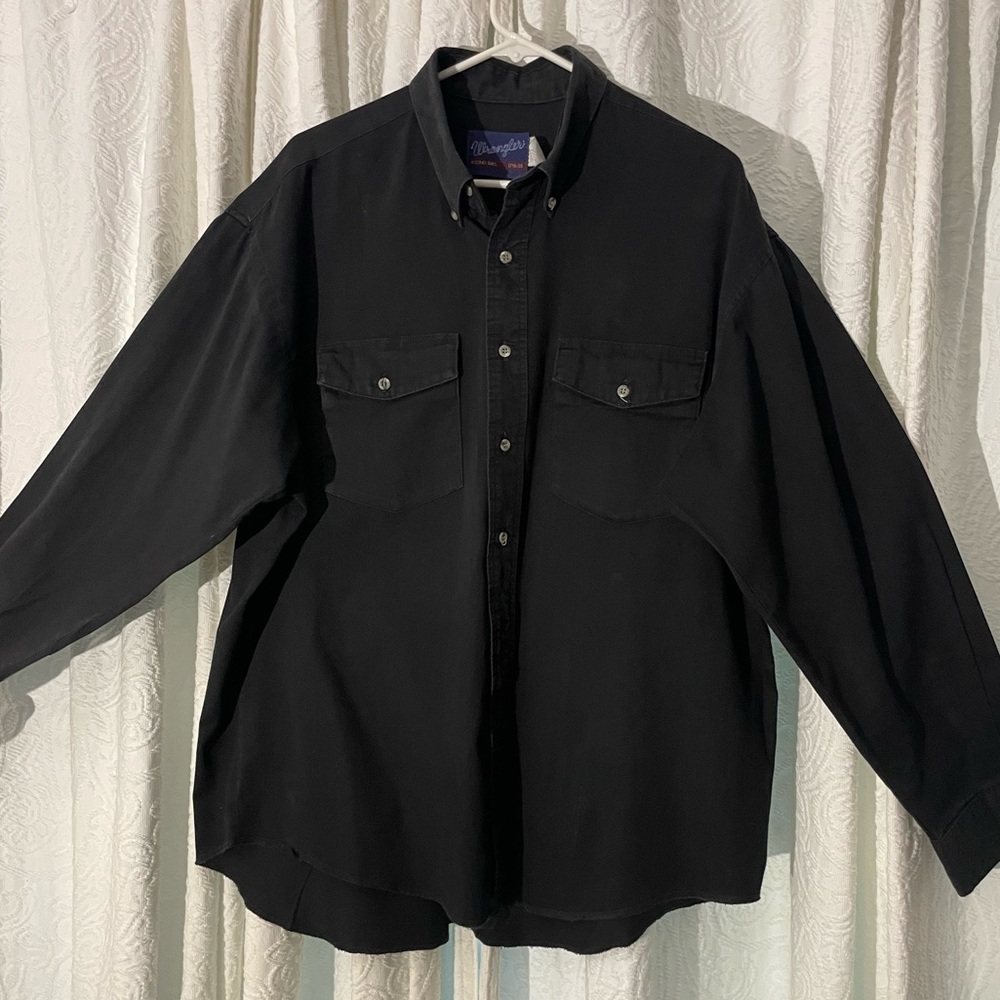 Mens Wrangler Buttondown Shirt